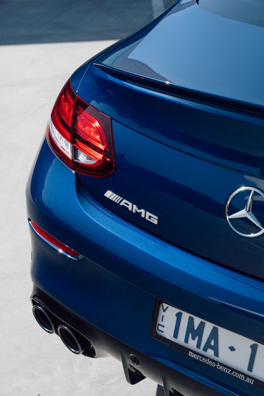 Логотип Mercedes-AMG C43 4Matic Coupe (C205) 2018 года  (AU) (фото 40 из 40)
